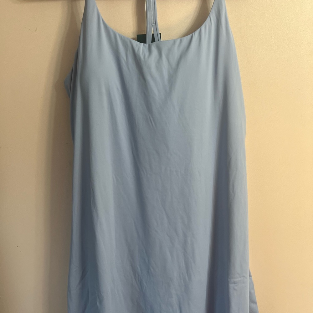 HALARA Light Blue Mini Dress